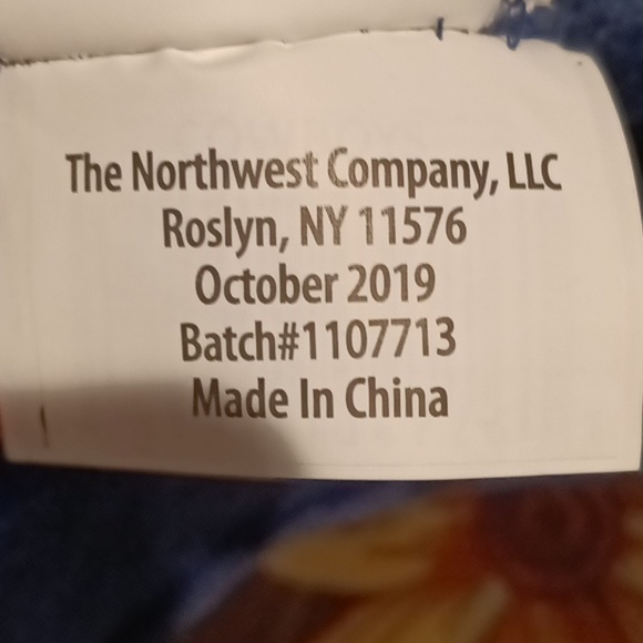 NWOT NORTHWEST navy plush Dallas Cowboys robe w saggy pockets & belt ONE SIZE - Picture 12 of 13